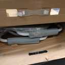 Vive Toilet Safety Rail - Adjustable Grab Bar - Compact Support Frame with Handrail for Bathroom Toilet Seat - Easy Installation for Handicap Senior Bariatrics, Elderly Balance - Padded Hand Armrest