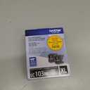 Brother LC103 High-Yield Black Ink Cartridges, Pack Of 2