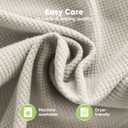 3-Pack Organic Swaddles for Newborns, Baby Sleep Sacks 0-3 Months - Baby Swaddle Wrap, Newborn Wearable Blanket, Infant Sleep Sack for Girls, Boys, Soft & Snug, Large Hook & Loop Closure (Granite)
