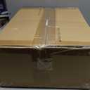 Globon Luxury Feather Down Pillow Standard Queen Size for Sleeping, Hotel Collection Fluffy Pillow, Low Soft Gusseted Bed Pillows, 18"X26", Pack of 1