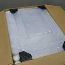 7 code Large Clear Shoe Boxes Organizer【Thicker Material】 Stronger Shoe Box with Magnetic Door, Stackable Shoe Storage Box for Closet, Foldable Space-Saving Storage Bins Shoe Cabinet, White 9 Pack