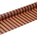 uxcell Wood Panel Wallpaper 31.5x394 PVC Countertop Contact 3D Brown Black