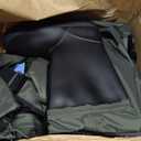TIDEWE Bootfoot Chest Wader, 2-Ply Nylon/ PVC Waterproof Fishing & Hunting Waders with Boot Hanger for Men and Women Green Size 7