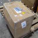 12 Steps Wall-Mounted Folding Stairs for Attic, Attic Ladder Pull Down System with Retractable Handrail& Pull Rod, Anti-Slip Steps, Attic Stairs for Home(Black, Applicable Height 9.6-10ft)