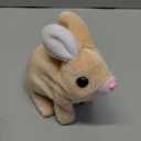 My Realistic Bunny Toy, Easter My Realistic Interactive Bunny - Jumping,Twitching and Shaking Ears (Brown)