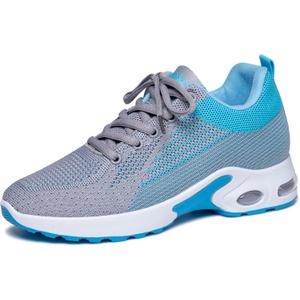 Padgene Womens Sneakers Air Cushion Running Shoes Lightweight Tennis Walking Shoes Mesh Breathable Gym Work Fashion Sneakers Athletic Comfortable Casual, Size 42
