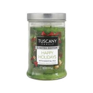 Tuscany Candle Happy Holidays With Essential Oils 18Oz