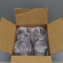 US Acrylic Classic Clear Plastic Reusable Drinking Glasses (Set of 8) 12oz Rocks & 16oz Water Cups | BPA-Free Tumblers, Made in USA | Top-Rack Dishwasher Safe