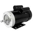 2HP Electric Motor 1750RPM General Purpose Single Phase Motor 115/230V 5/8" Shaft Diameter CW/CCW 60HZ TEFC