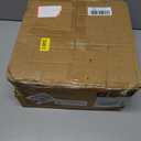 Small Foot Stool Round Pouf Ottoman, 13'' Leather Foot Rest with Non-Skid Rubber Legs, Foolstool Ottomans for Couch, Sofa Footrest Step Stool for Living Room Bedroom Entryway Office, Pink