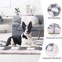 Dog Couch Cover Protector, Dog Bed Mat for Couch Washable Pet Bed Cover, Large Dog Blanket Pet Friendly Sofa Cover, Blue-Grey, 27 * 82 ''