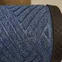Ecomills Deluxe Diamond Entrance Door Mat, XX-Large Heavy Duty Absorbent Rubber Rug, Blue, 4 X 6 feet