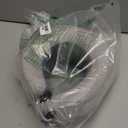 Travel Neck Pillow/Electric Neck Massager with Heating, Memory Foam Pillow for Neck Pain Relief, Neck Support Pillow for Airplane, Car, Office, Gift (Grey)