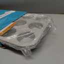 Spmarkt 2-Pack Healthy Baking Cupcake Pan| Non Stick 12-Cup Muffin Pan | Durable & Easy Clean Muffin Tin | Perfect for Cupcakes, Muffins (Beige)