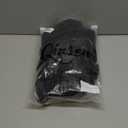 QINSEN Baggy Medium Waist Elastic Sweatpants for Womens Casual Long Fleece Cargo Pants with Pockets (X-Large, Black)