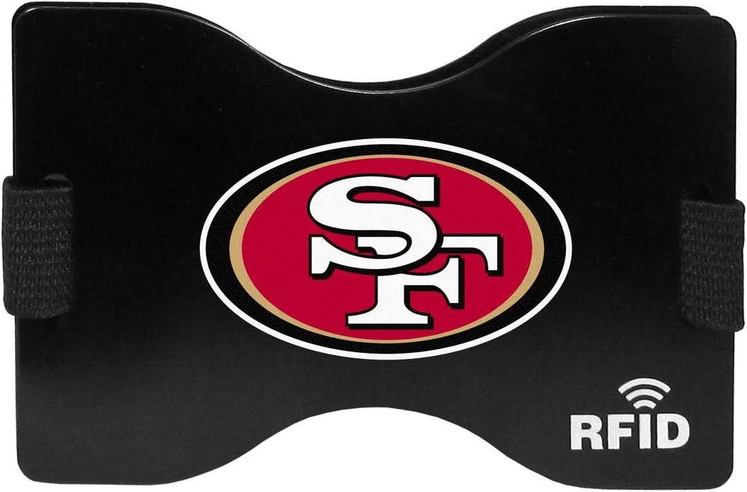 Siskiyou Sports NFL unisex Rfid Wallet (One Size, Black)