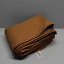Carhartt Firm Duck Sherpa-Lined Throw Blanket, Reversible Pet Blanket, Carhartt Brown (Fleece/Canvas)