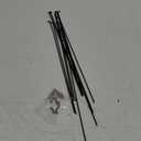 260 mm /10.2 Inch Stainless Steel Spokes Bike Spokes Bicycle Spokes 14G Spokes Black Bike Spokes 26 Inch Mountain/Road Bikes with 14mm Spoke Caps 12PCS