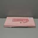 Wireless Keyboard and Mouse Combo, Full Size Compact Quiet Wireless Keyboard and Mouse Set 2.4G Ultra-Thin Sleek Design for Windows, Computer, Desktop, PC, Notebook, Laptop,Round Keys Pink