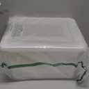 IRIS USA File Box, Plastic File Boxes With Lids, Document Organizer for Letter/Legal File, Document Box, Storage Bin For Hanging Files, Secure Latching Lid Stackable BPA-Free, Clear 35 Qt. 1 Pack