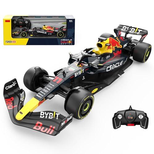 Voltz Toys Authentic Licensed 1:18 F1 RedBull Rb18 Car Remote Control Car - F1 Collection RC car Series for Kids and Adults - 2.4GHz RC Car for Gift (1:18 RedBull Rb18(NO.11))