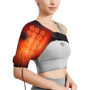 Shoulder Heating Pads 3 Heat Settings for Shoulder,Jade Rotator Cuf Heated Shoulder Wrap