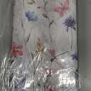 Homanu 3 Pack Wildflower Party Decorations Tablecloths, Large Size 54 X 108 Inch Rectangle Floral Tablecloth Plastic Table Cover for Birthday Party Baby Shower Decorations