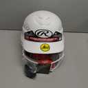 Rawlings | COOLFLO Batting Helmet with Facemask | Fastpitch Softball | One Size Fits Most (6 1/2  7 1/2) (Matte White)