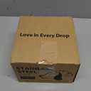 Cat Water Fountain, Stainless Steel Inside Ultra-Quiet Pump, 2L/67oz Automatic Dog Dispenser Water Bowl, Multiple Pets Water Fountain