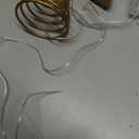 Christmas Star Tree Topper, Wooden 3D Star Glittered Hollow Plug-in Christmas Tree Topper Decoration with LED Light & 6-Hour Timer Function for Indoor Office Holiday Xmas 7.87" x 8.86" (White)