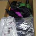 10.5FT Outdoor Animated Flying Witch Halloween Decor on Broom, Sound Activation,Eyes Glowing,Scary Sounds, Animatronics Hover Witch for Garden Yard Lawn Decorations