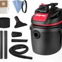 Shop-Vac 5760288 2.5 Gallon Wet/Dry Vacuum, 2.5 Peak HP, 1.25 Inch Diameter x 4 Ft Hose, Portable Compact Design