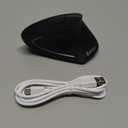 Ergonomic Mouse, LEKVEY Vertical Wireless Mouse - Rechargeable 2.4G Optical Vertical Mice : 3 Adjustable DPI 800/1200/1600 Levels 6 Buttons, for Laptop, Mac, PC, Computer, Desktop, Notebook, Black