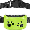 Dog Bark Collar, Svtrat Anti Bark Collars Smart Bark Collar for Small Medium Large Dogs with 4 Training Modes and 7 Level Sensitivity Adjustable (Green)