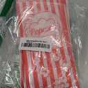 MAQIHAN 100 Popcorn Bags Individual Servings - Disposable Paper Popcorn Bags Party Pop Corn Sleeves Bulk Carnival Halloween Christmas Gift Favor Treat bolsas para palomitas Movie Night Supplies