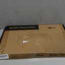 WALI Computer Monitor Stand for Desk, Adjustable Laptop Riser, Desk Monitor Stand Underneath Storage for Office, Home, School Supplies (STT003), 1 Pack, Black (Basic)