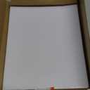 L LIKED 500 Sheet 8.5 x 11 Full Sheet Label, Matte, White Sticker Paper for Laser & Inkjet, Strong Adhesive (500 PCS)