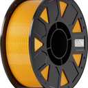 Creality Ender PETG 3D Printer Filament 1.75mm 1KG (2.2lbs), High Precision, Strong Toughness, Odorless, Better Flow, Moistureproof 3D Printing Ender PETG Filament, Yellow