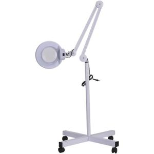 UV Magnifying Lamp, Black/White, 120 LED, 24W, 6500K