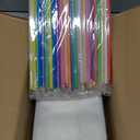 C CRYSTAL LEMON 200PCS Drink Pouches with 200 Straws Reclosable Handheld Juice, Smoothie & Liquor Bags Heavy-Duty Pouches for Parties, Travel & Events