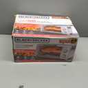 BLACK+DECKER 1150 Watts Crisp N Bake Countertop Small Air Fryer 4 Slice Toaster Pizza Oven Broiler with Timer and 5 Heat Functions, Gray