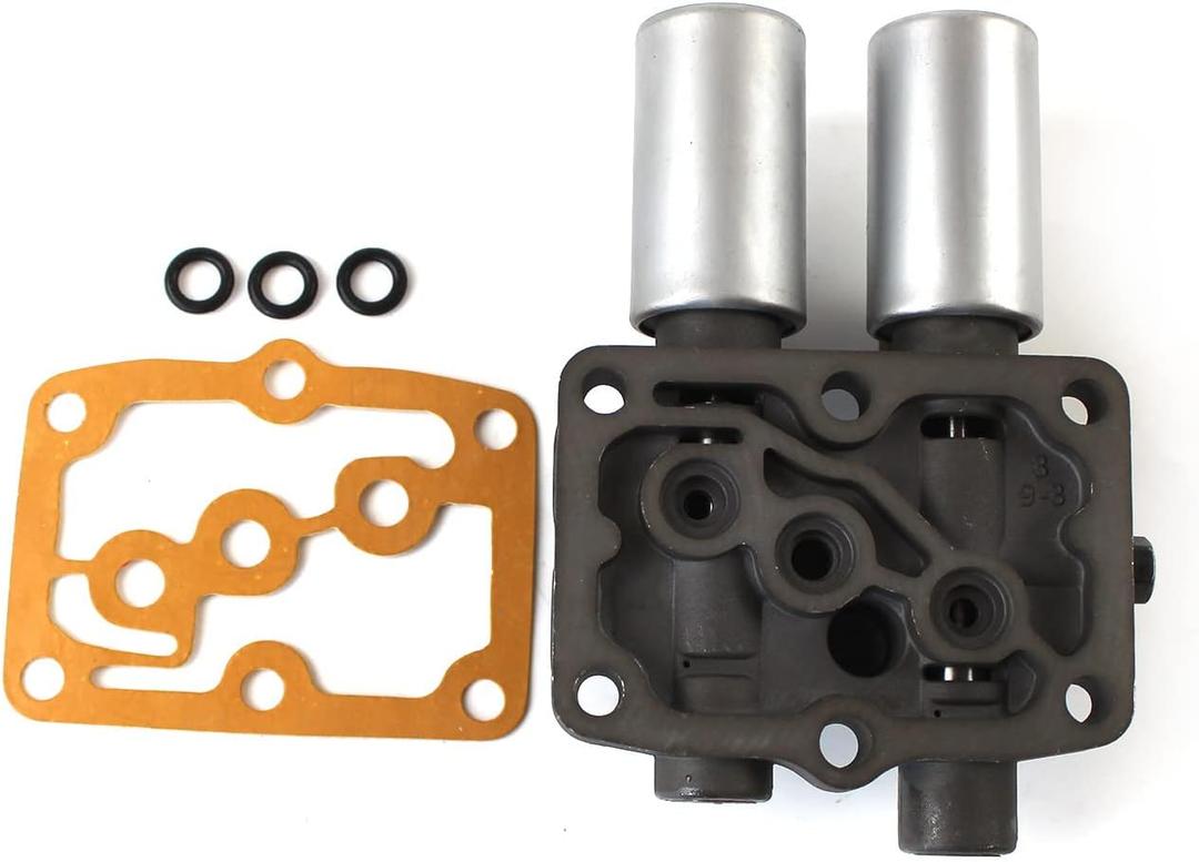 Kessocco 28250P6H024 Transmission Dual Linear Shift Solenoid Replacement for Honda Accord Odyssey Pilot Prelude Acura