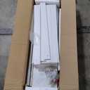 MXV 71.5" Tall L-Shaped Corner Bookshelf, 6-Tier 35.2" Wide Wooden Bookcase with Storage Organizer, Display Shelf for Home, Office, Living Room (35.2")