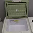 Setpower FC15 Portable 12v Refrigerator, -4-68 Fast Cooling Car Refrigerator, 15L/15.8Qt Car Fridge Portable Freezer with 12/24V DC & 110/240V AC, Electric Cooler (Green, 15L With AC Adapter) (16QT(3 years))