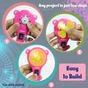 Butterfly EduFields 100+ STEM Projects | Girls Mini Engineering Kit for Ages 8 10 12 15 Years | Ultimate DIY Science Experiments for Kids | Educational Engineering Toys Best Birthday Gift idea