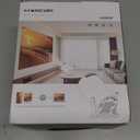 Magcubic 2026 Upgraded HY300PRO Mini Projector with WiFi and Bluetooth, Portable Projector 4K Support, Auto Keystone, 180 Degree Rotation, Smart Proyector for Home Outdoor (White)