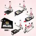 BetterSub 15x15 Inch Heat Press Machine, Digital Slide-Out Drawer Heat Press for T-Shirts, 1000W Clamshell Heat Press for DTF/Sublimation/HTV Transfers, with LCD Control Panel & Pressure Adjustment