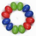 Egg Shaker Set - Non Toxic Baby Musical Instruments and Toddler Percussion - Music Shaker Eggs for Infants, Kids and Adults - Hand Shaker Rhythm Instrument for Classroom or Preschool (12-Pack)