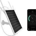 Solar WiFi Extender Outdoor, 15W Solar Powered WiFi Repeater, WiFi Extender Signal Booster Solar Battery, 2.4GHz Wireless Signal Booster WiFi Router, 26000mAh Battery, IP65 Waterproof, 200m Range