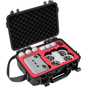 STARTRC Neo Case,Waterproof Carrying Hard Case for DJI Neo Fly More Combo with RC-N3/N2 Remote Controller,Neo Intelligent Flight Battery/Charging Hub